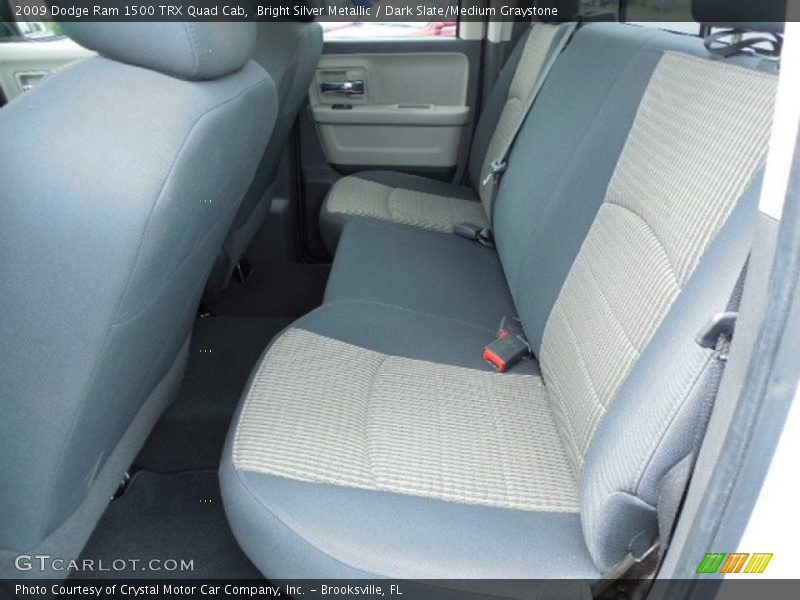 Bright Silver Metallic / Dark Slate/Medium Graystone 2009 Dodge Ram 1500 TRX Quad Cab