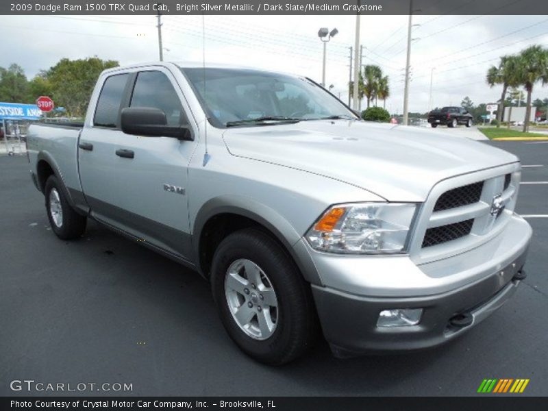 Front 3/4 View of 2009 Ram 1500 TRX Quad Cab