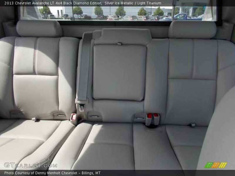 Silver Ice Metallic / Light Titanium 2013 Chevrolet Avalanche LT 4x4 Black Diamond Edition