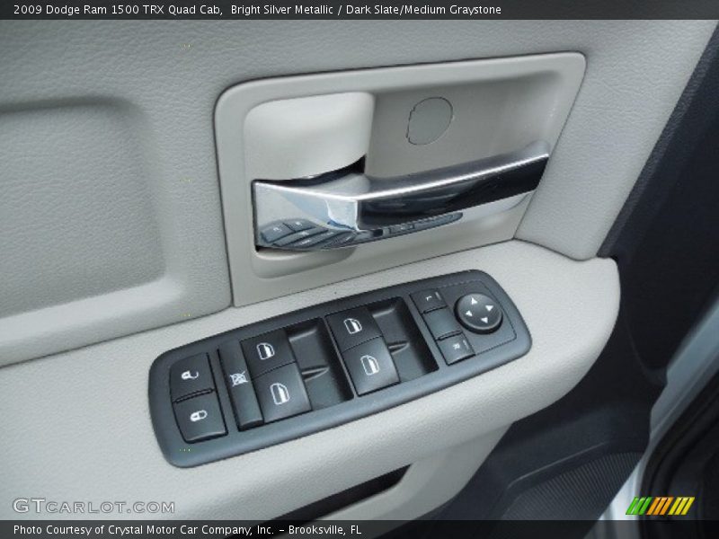 Bright Silver Metallic / Dark Slate/Medium Graystone 2009 Dodge Ram 1500 TRX Quad Cab