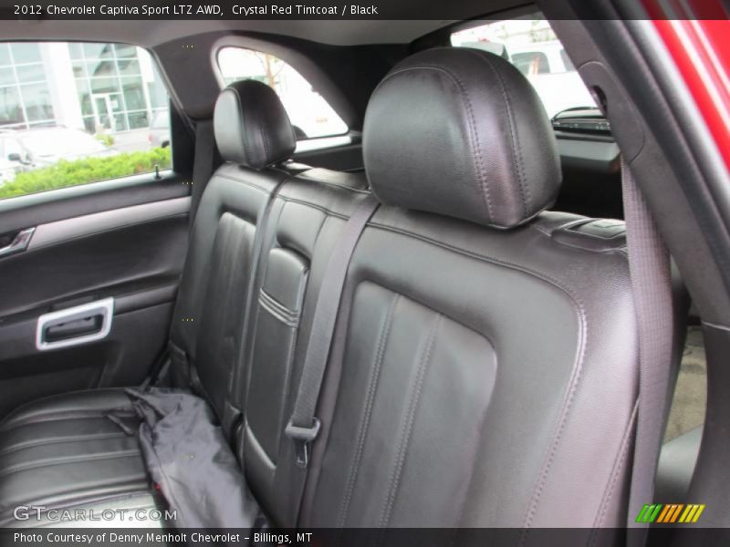 Crystal Red Tintcoat / Black 2012 Chevrolet Captiva Sport LTZ AWD
