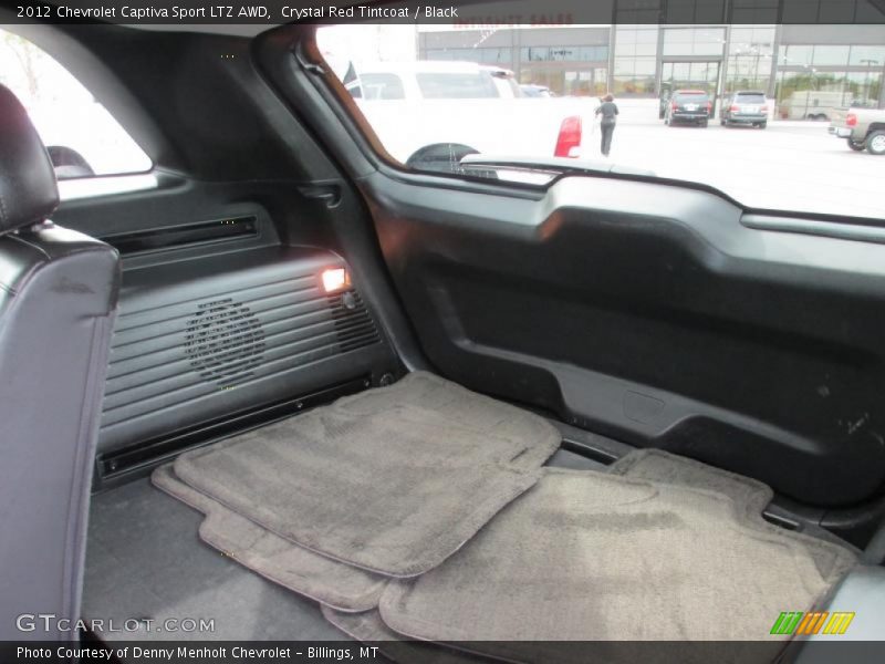 Crystal Red Tintcoat / Black 2012 Chevrolet Captiva Sport LTZ AWD