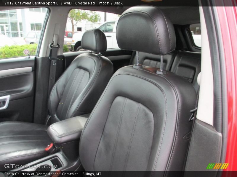 Crystal Red Tintcoat / Black 2012 Chevrolet Captiva Sport LTZ AWD