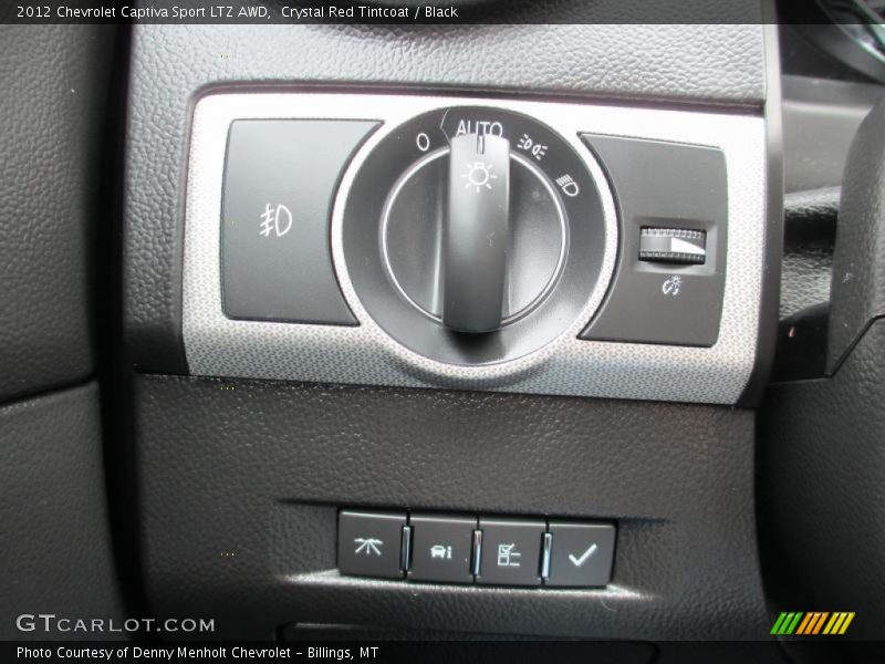 Crystal Red Tintcoat / Black 2012 Chevrolet Captiva Sport LTZ AWD