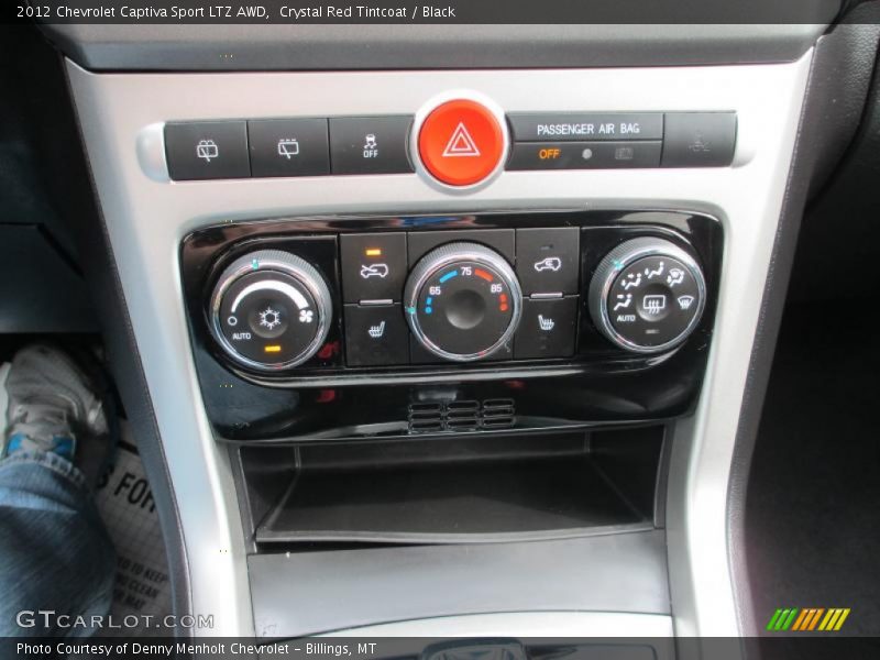 Crystal Red Tintcoat / Black 2012 Chevrolet Captiva Sport LTZ AWD