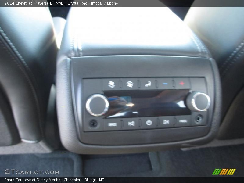 Crystal Red Tintcoat / Ebony 2014 Chevrolet Traverse LT AWD