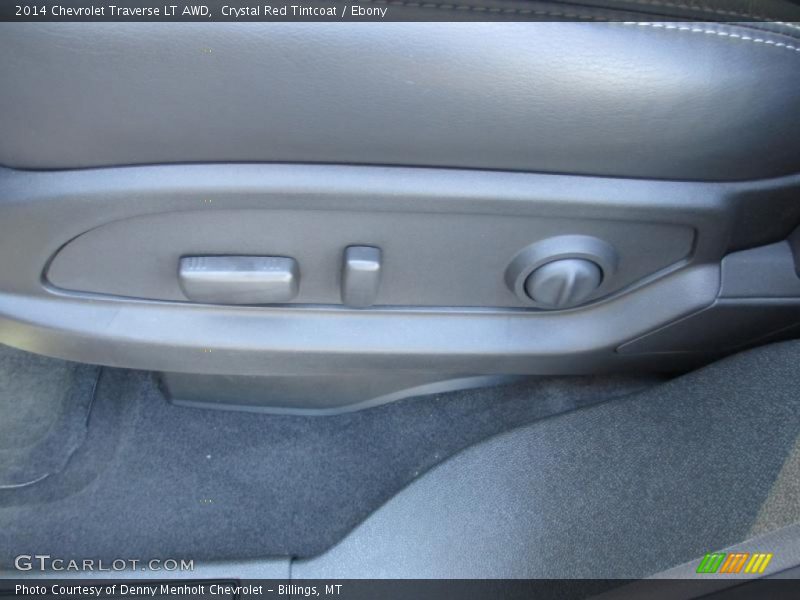 Crystal Red Tintcoat / Ebony 2014 Chevrolet Traverse LT AWD