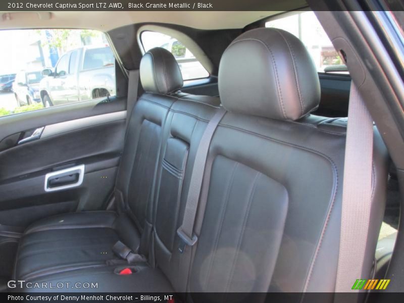 Black Granite Metallic / Black 2012 Chevrolet Captiva Sport LTZ AWD