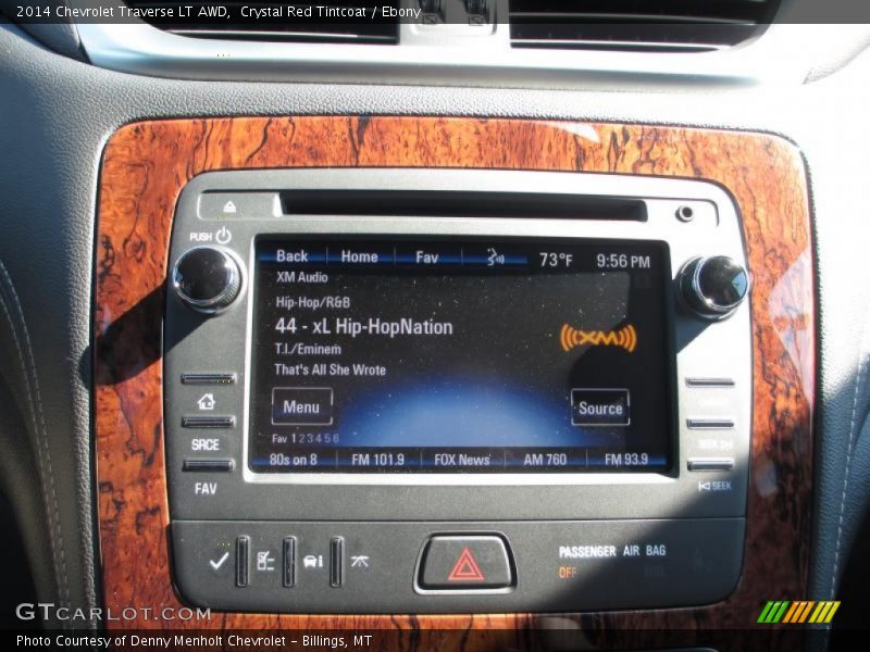 Audio System of 2014 Traverse LT AWD