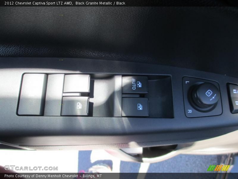 Black Granite Metallic / Black 2012 Chevrolet Captiva Sport LTZ AWD