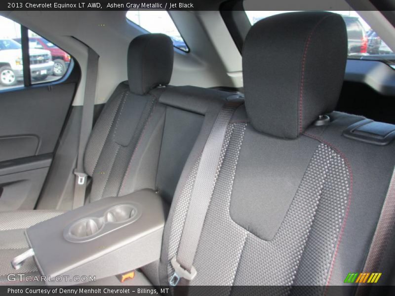 Ashen Gray Metallic / Jet Black 2013 Chevrolet Equinox LT AWD