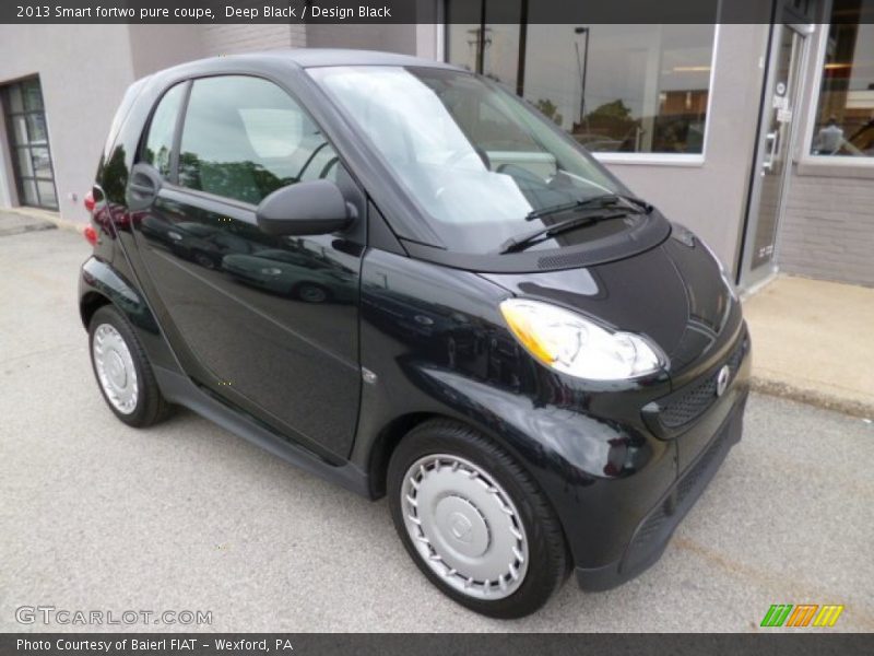 Deep Black / Design Black 2013 Smart fortwo pure coupe