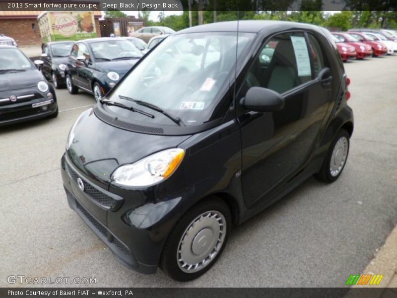 Deep Black / Design Black 2013 Smart fortwo pure coupe