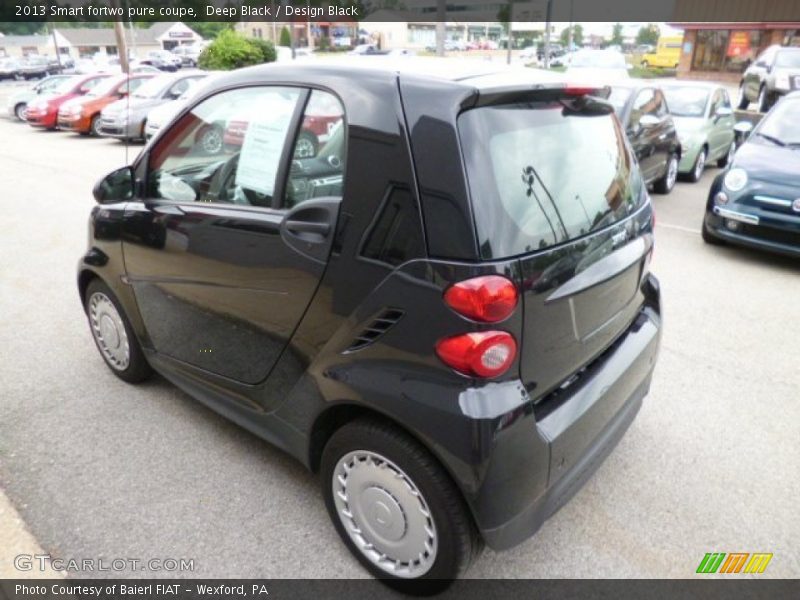 Deep Black / Design Black 2013 Smart fortwo pure coupe
