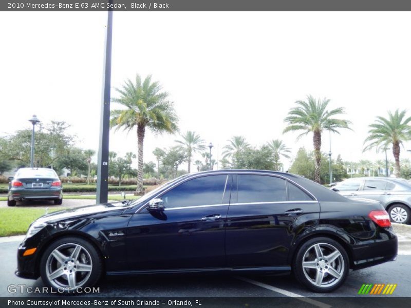  2010 E 63 AMG Sedan Black