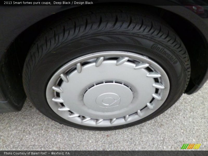 Deep Black / Design Black 2013 Smart fortwo pure coupe