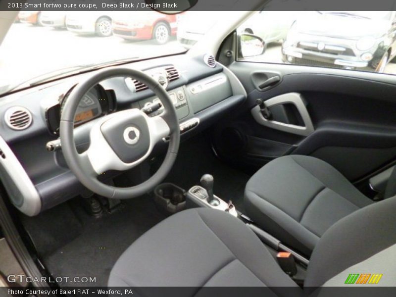 Deep Black / Design Black 2013 Smart fortwo pure coupe