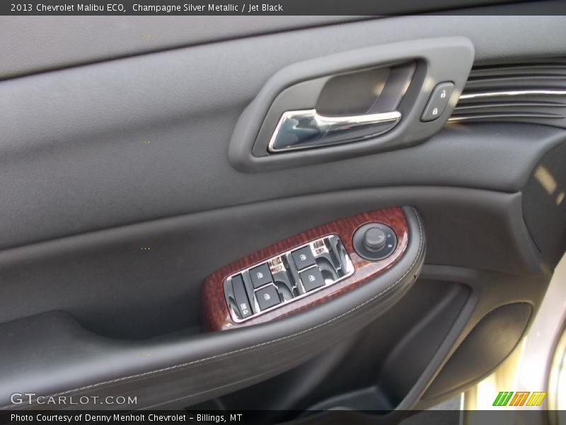 Champagne Silver Metallic / Jet Black 2013 Chevrolet Malibu ECO