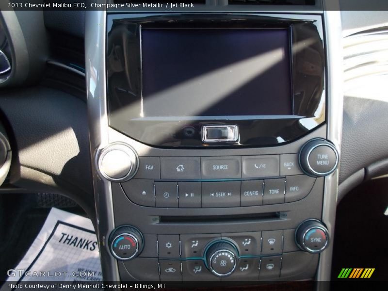 Champagne Silver Metallic / Jet Black 2013 Chevrolet Malibu ECO