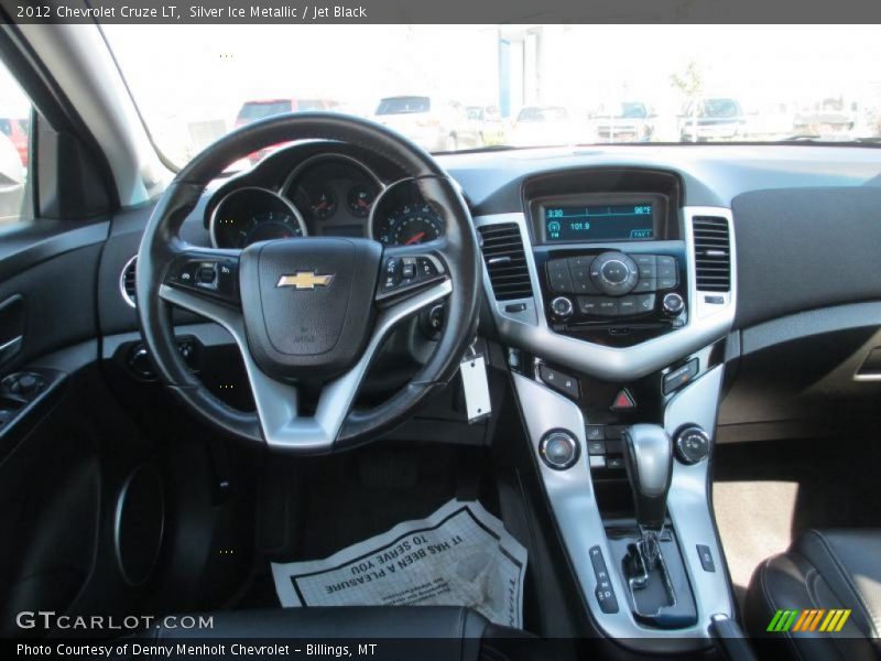 Silver Ice Metallic / Jet Black 2012 Chevrolet Cruze LT