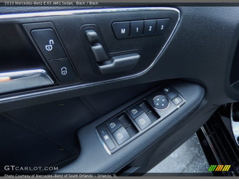 Controls of 2010 E 63 AMG Sedan