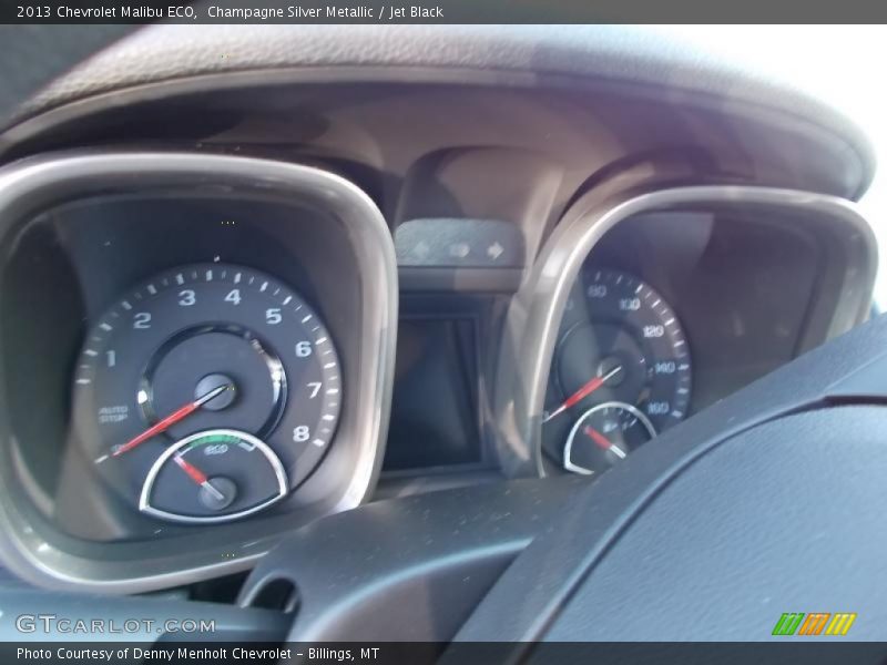 Champagne Silver Metallic / Jet Black 2013 Chevrolet Malibu ECO