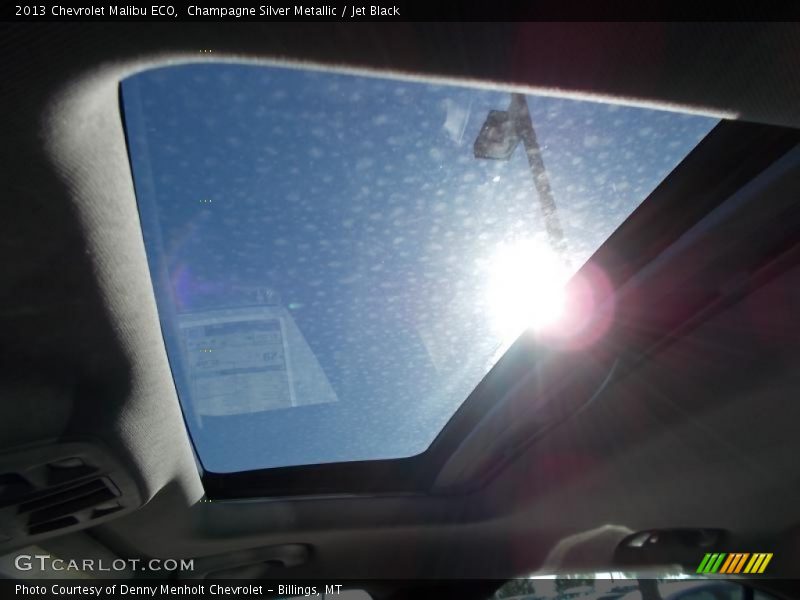 Champagne Silver Metallic / Jet Black 2013 Chevrolet Malibu ECO