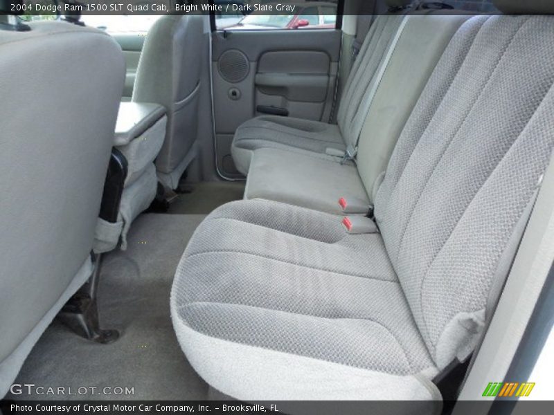 Bright White / Dark Slate Gray 2004 Dodge Ram 1500 SLT Quad Cab