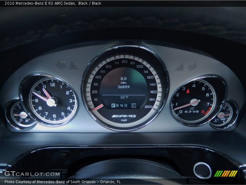  2010 E 63 AMG Sedan 63 AMG Sedan Gauges