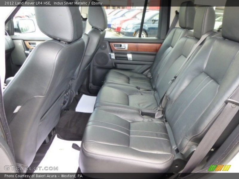 Indus Silver Metallic / Ebony 2012 Land Rover LR4 HSE