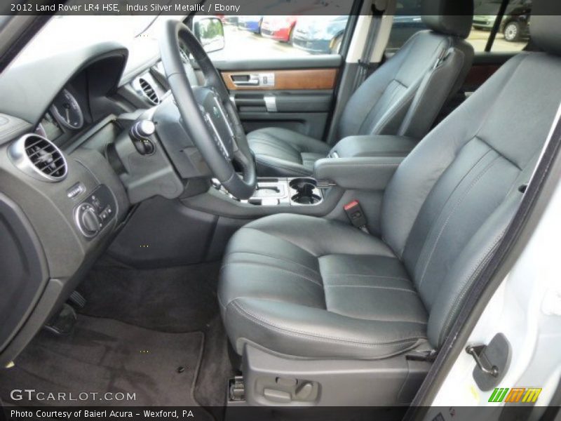 Indus Silver Metallic / Ebony 2012 Land Rover LR4 HSE