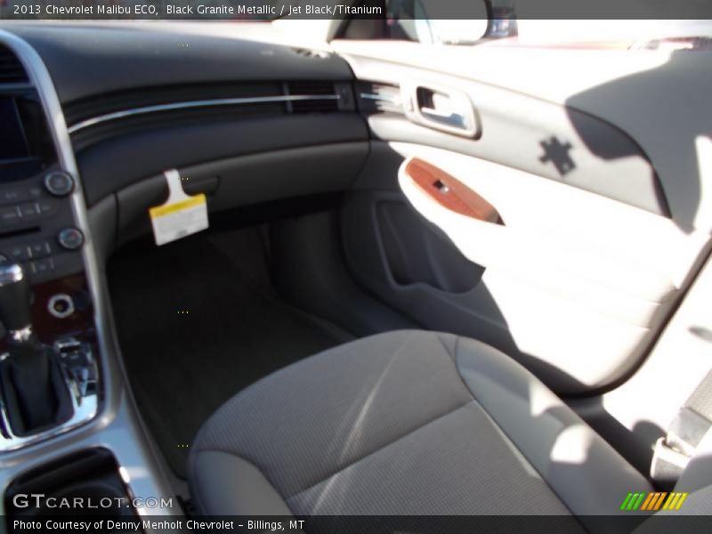 Black Granite Metallic / Jet Black/Titanium 2013 Chevrolet Malibu ECO