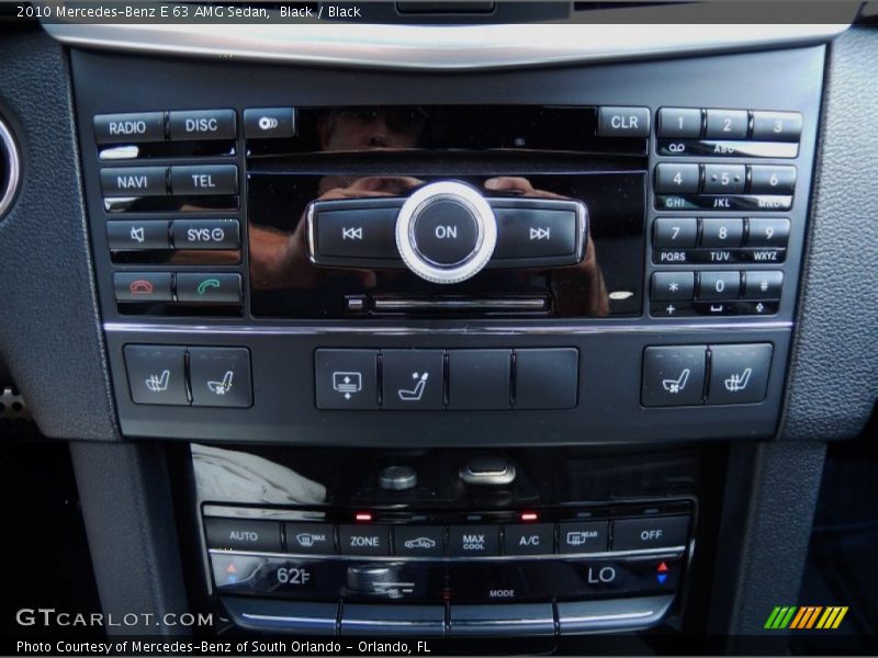 Controls of 2010 E 63 AMG Sedan