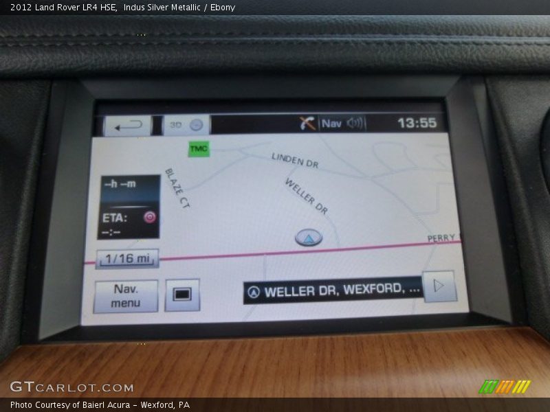 Indus Silver Metallic / Ebony 2012 Land Rover LR4 HSE