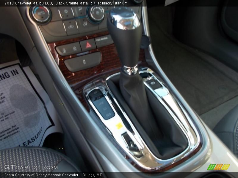 Black Granite Metallic / Jet Black/Titanium 2013 Chevrolet Malibu ECO