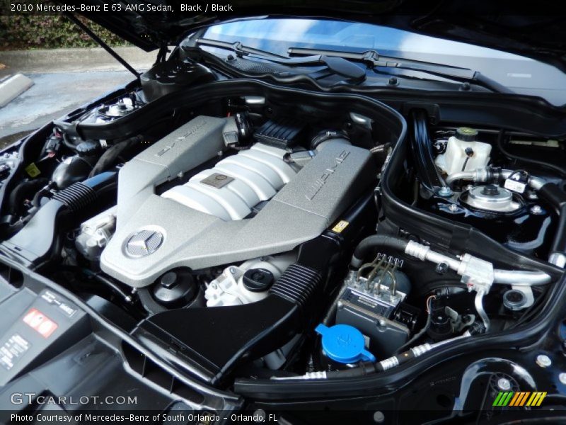  2010 E 63 AMG Sedan Engine - 6.3 Liter AMG DOHC 32-Valve VVT V8