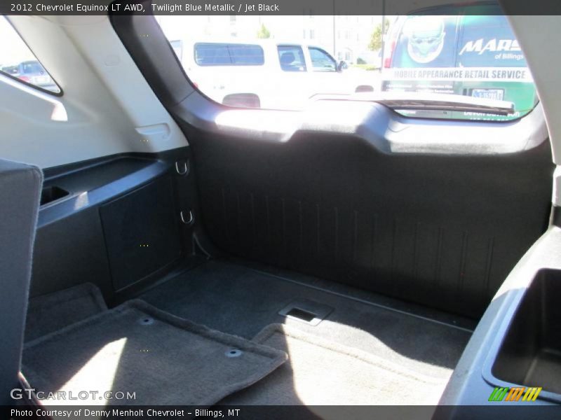 Twilight Blue Metallic / Jet Black 2012 Chevrolet Equinox LT AWD