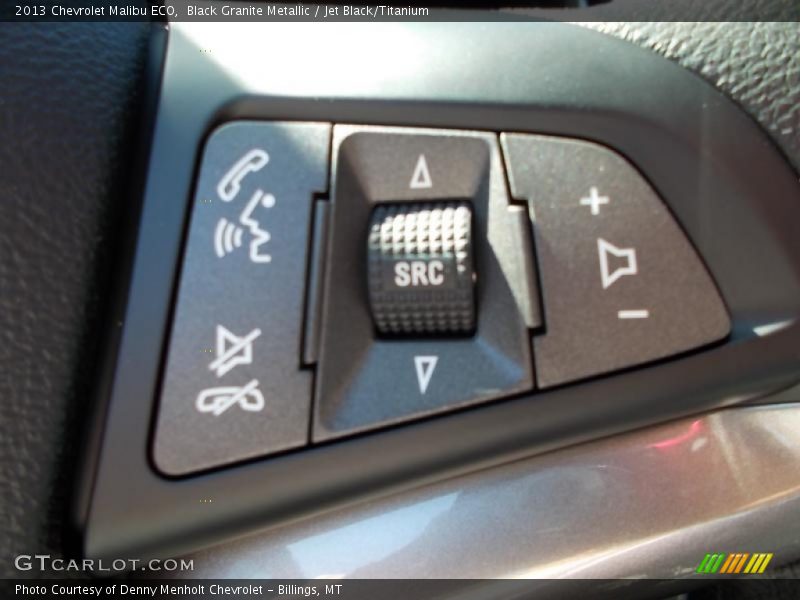 Black Granite Metallic / Jet Black/Titanium 2013 Chevrolet Malibu ECO