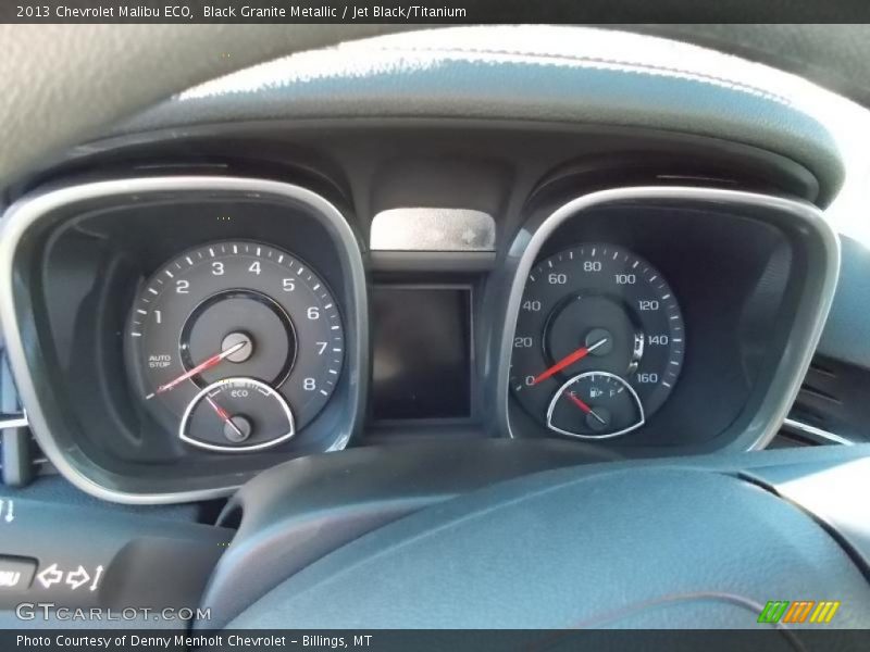 Black Granite Metallic / Jet Black/Titanium 2013 Chevrolet Malibu ECO