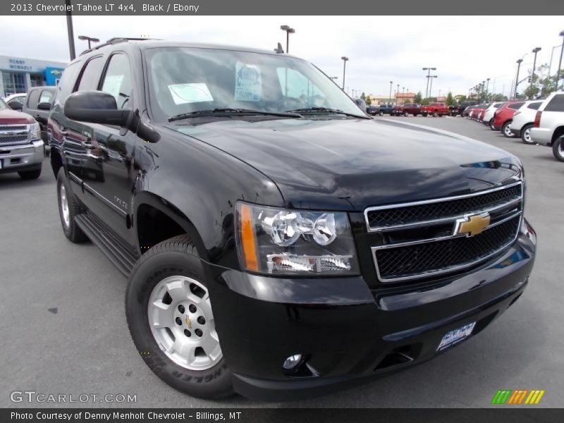 Black / Ebony 2013 Chevrolet Tahoe LT 4x4