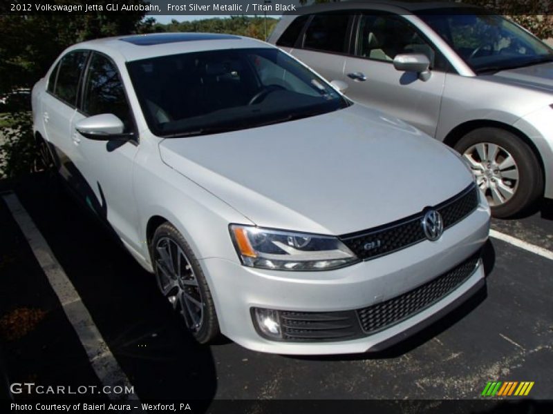 Frost Silver Metallic / Titan Black 2012 Volkswagen Jetta GLI Autobahn