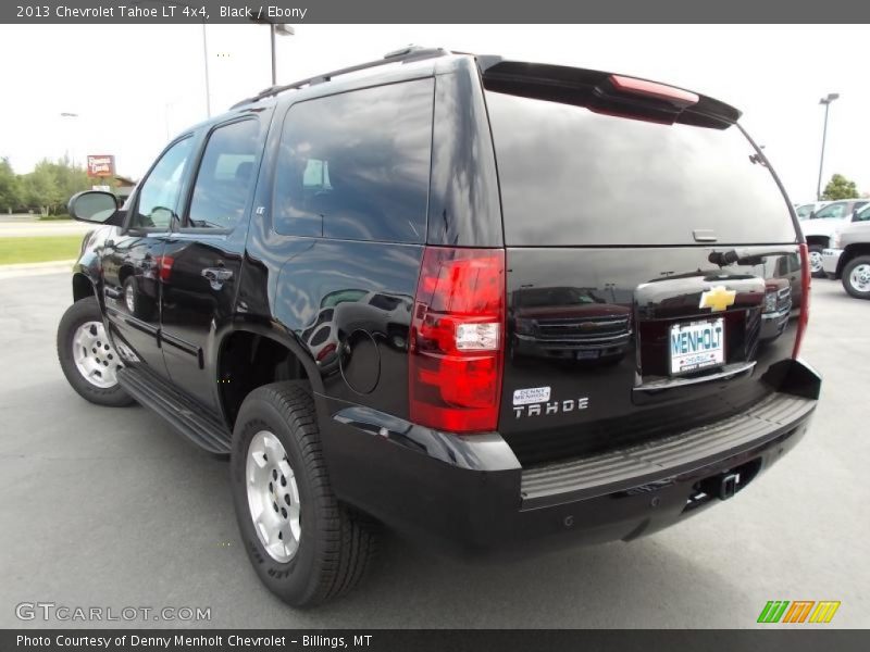 Black / Ebony 2013 Chevrolet Tahoe LT 4x4