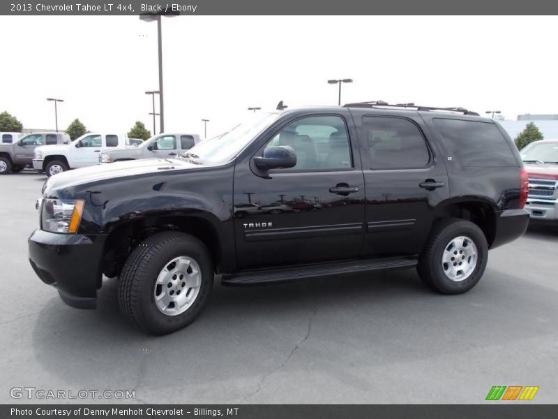 Black / Ebony 2013 Chevrolet Tahoe LT 4x4