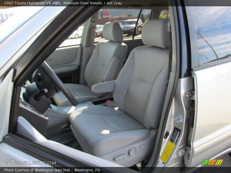 Millenium Silver Metallic / Ash Gray 2007 Toyota Highlander V6 4WD