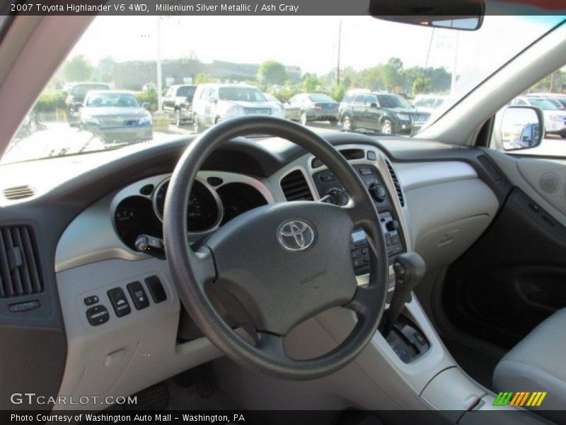 Millenium Silver Metallic / Ash Gray 2007 Toyota Highlander V6 4WD