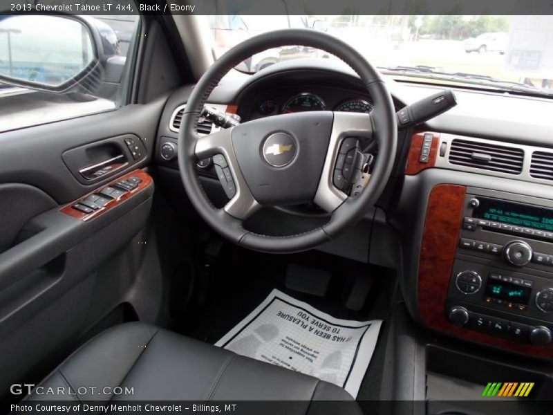 Black / Ebony 2013 Chevrolet Tahoe LT 4x4