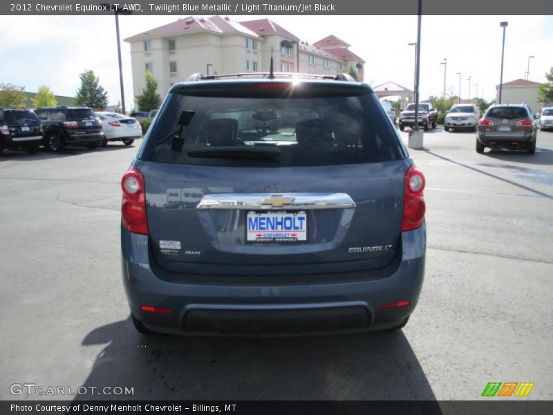 Twilight Blue Metallic / Light Titanium/Jet Black 2012 Chevrolet Equinox LT AWD