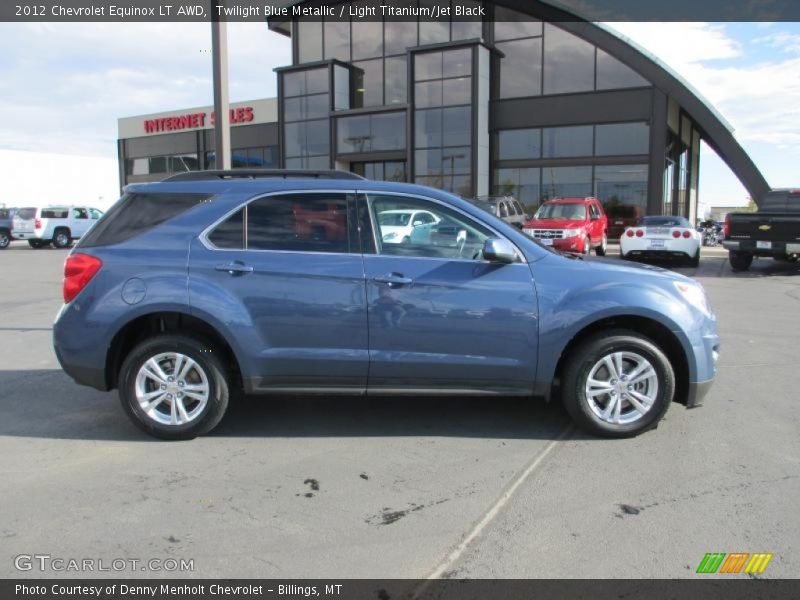  2012 Equinox LT AWD Twilight Blue Metallic