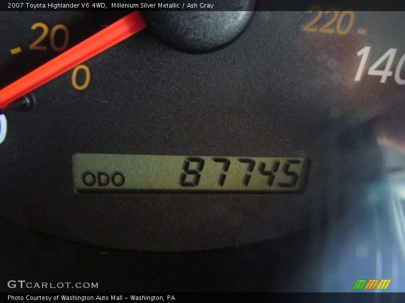 Millenium Silver Metallic / Ash Gray 2007 Toyota Highlander V6 4WD