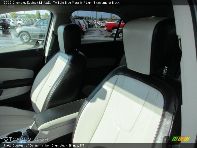 Twilight Blue Metallic / Light Titanium/Jet Black 2012 Chevrolet Equinox LT AWD